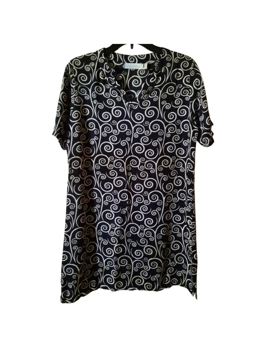 Blue Water Swimsuit Cover Up Small